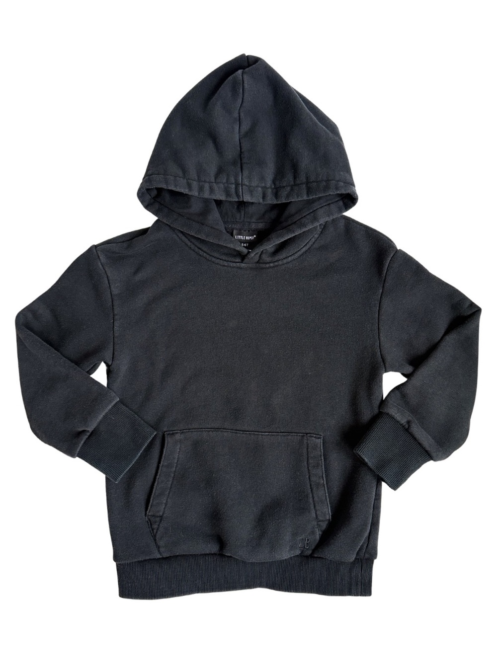 Little Bipsy Black Kids Hoodie Sweatshirt 5-6T